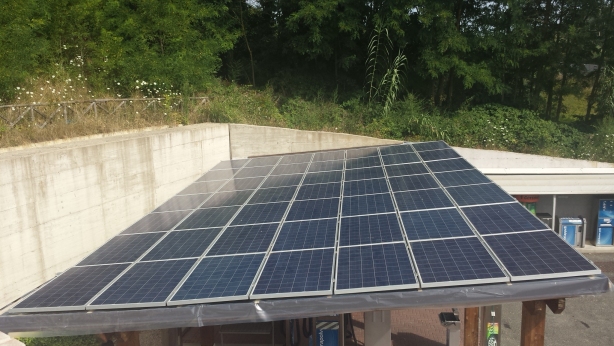 Impianto Fotovoltaico Siena Toscana Autolavaggio